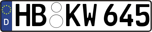 HB-KW645