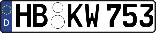 HB-KW753