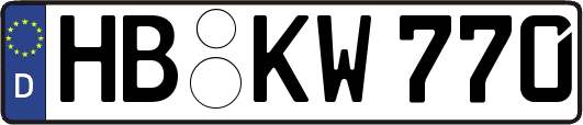 HB-KW770