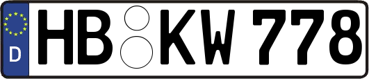 HB-KW778