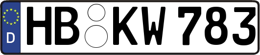 HB-KW783