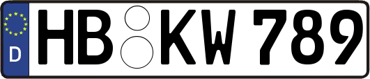 HB-KW789