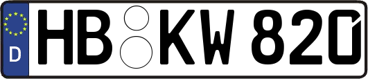 HB-KW820