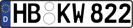 HB-KW822