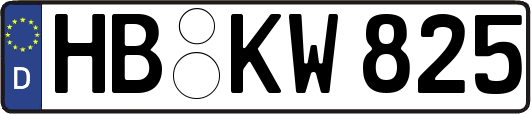 HB-KW825