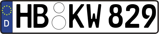 HB-KW829