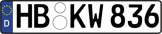 HB-KW836