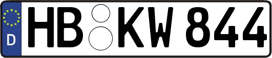 HB-KW844