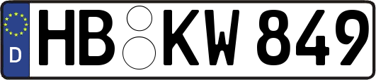 HB-KW849