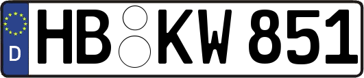 HB-KW851