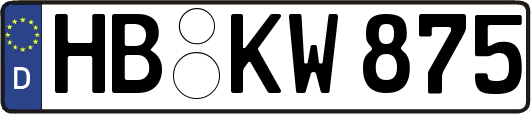 HB-KW875
