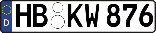 HB-KW876