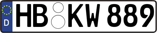HB-KW889
