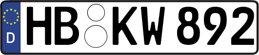HB-KW892