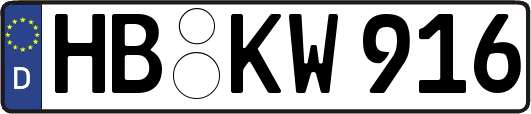 HB-KW916