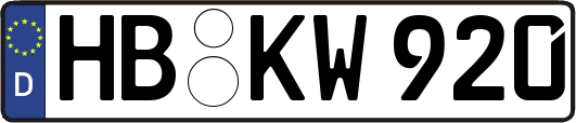 HB-KW920