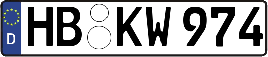 HB-KW974