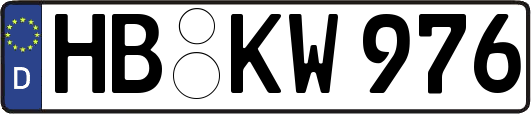HB-KW976
