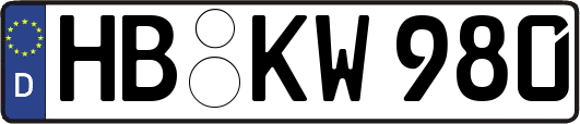 HB-KW980