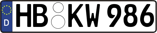 HB-KW986