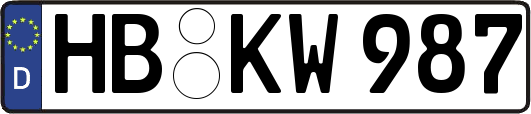 HB-KW987