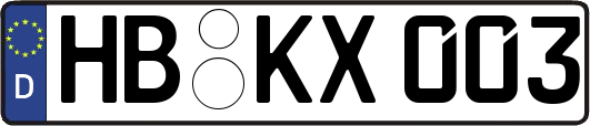 HB-KX003