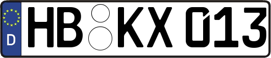 HB-KX013