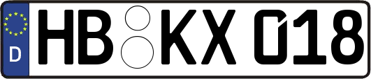 HB-KX018