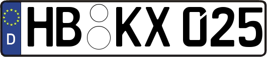 HB-KX025