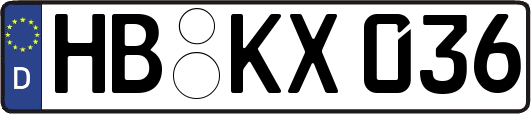 HB-KX036