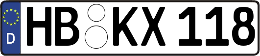 HB-KX118