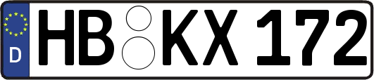 HB-KX172