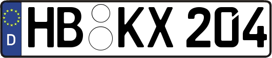 HB-KX204