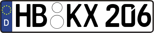 HB-KX206