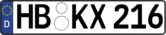HB-KX216