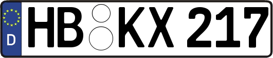HB-KX217