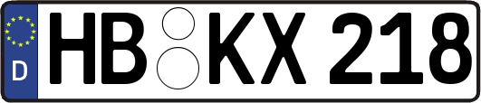 HB-KX218