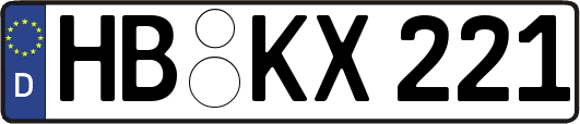HB-KX221