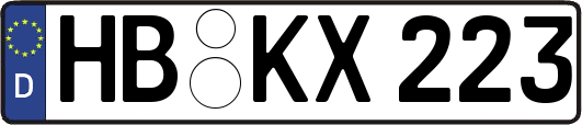 HB-KX223
