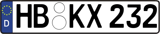HB-KX232