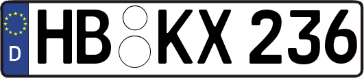 HB-KX236