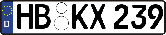 HB-KX239