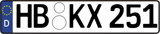 HB-KX251