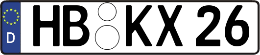 HB-KX26