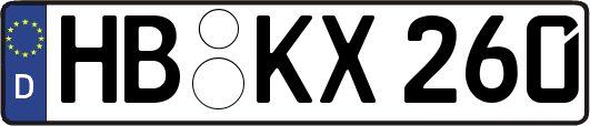 HB-KX260