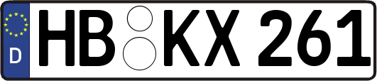 HB-KX261