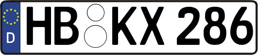 HB-KX286