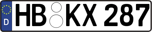 HB-KX287
