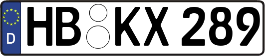 HB-KX289