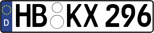 HB-KX296